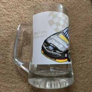Rusty Wallace 1989 Point Champion Penske Racing South Inc. Heavy Glass Mug